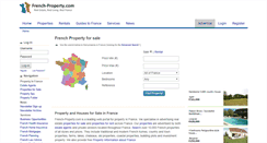 Desktop Screenshot of french-property.com