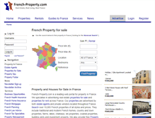 Tablet Screenshot of french-property.com
